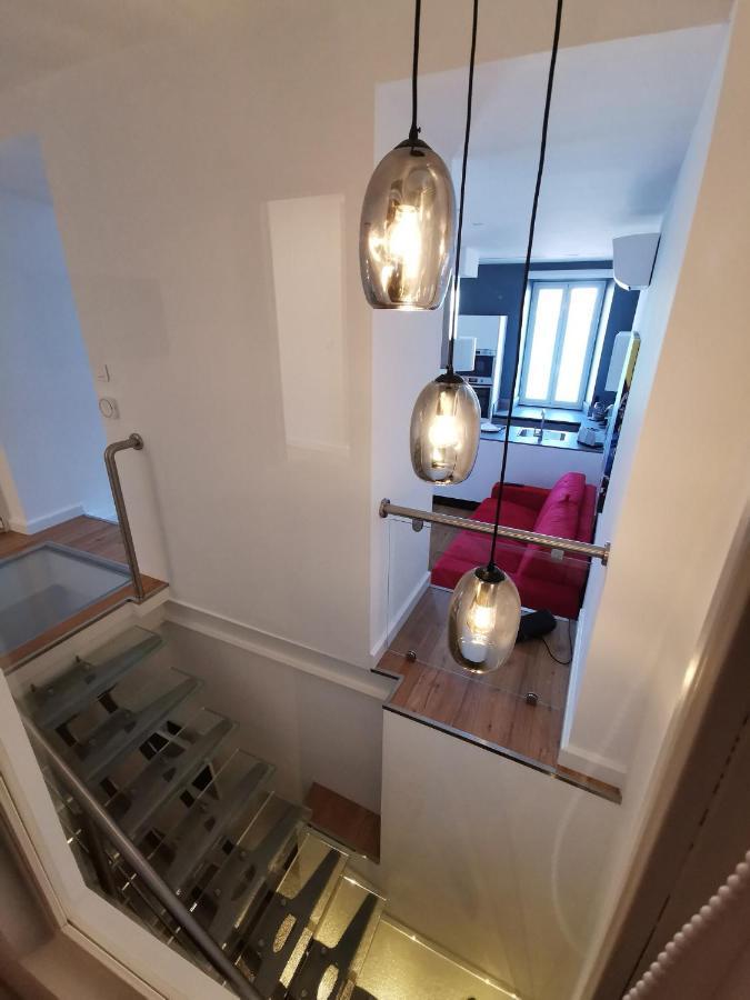 Magnifique Duplex Vue Mer Menton Exterior photo
